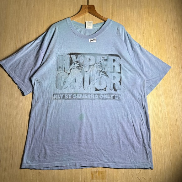 Generra Hypercolor Other - Vintage Generra Hypercolor T Shirt Mens XL Blue 90s Heat Sensitive Graphic Tee